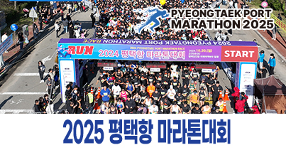 평택항마라톤대회 포스터